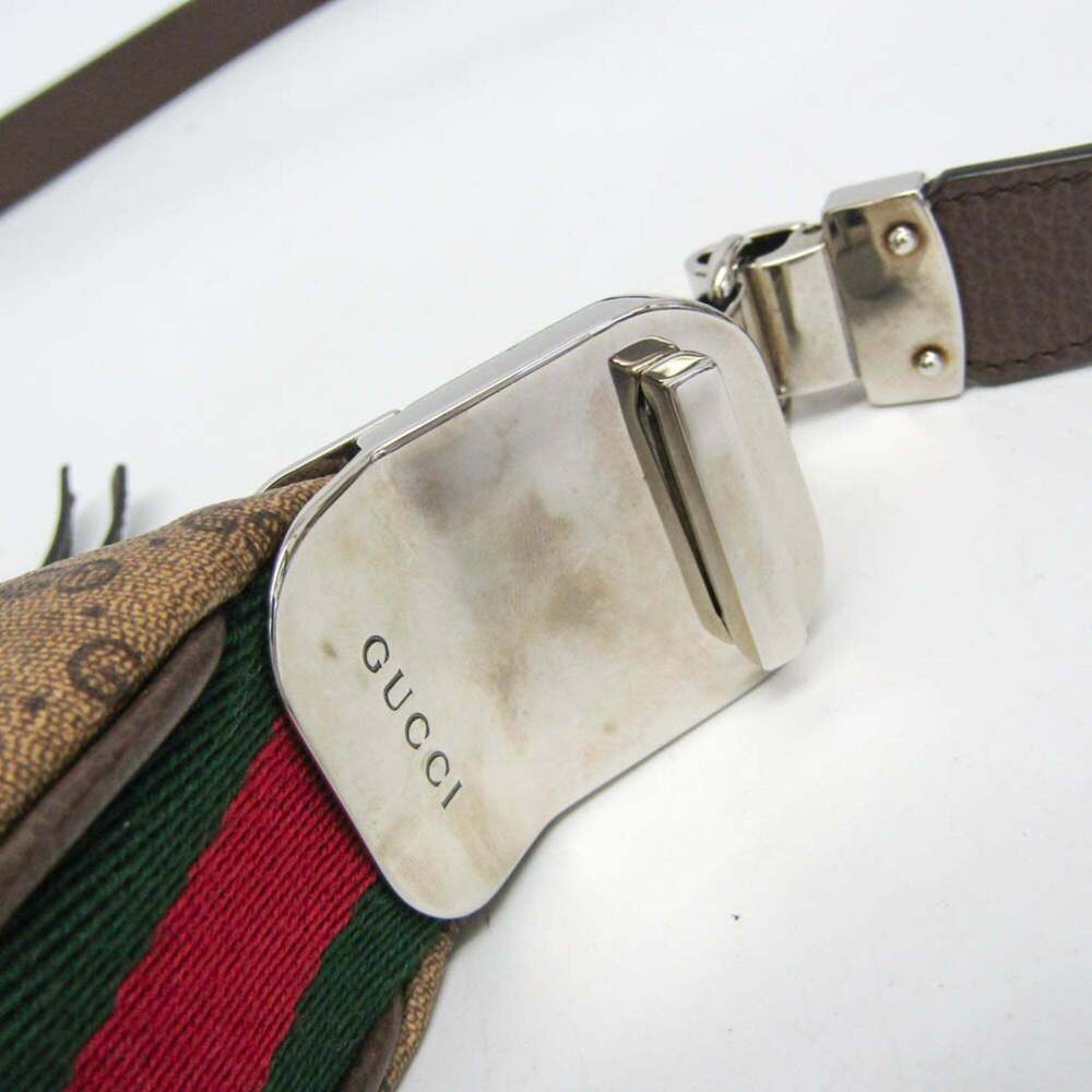 GUCCI Authentic Cream Leather Shoulder Bag - Picture 7 of 13